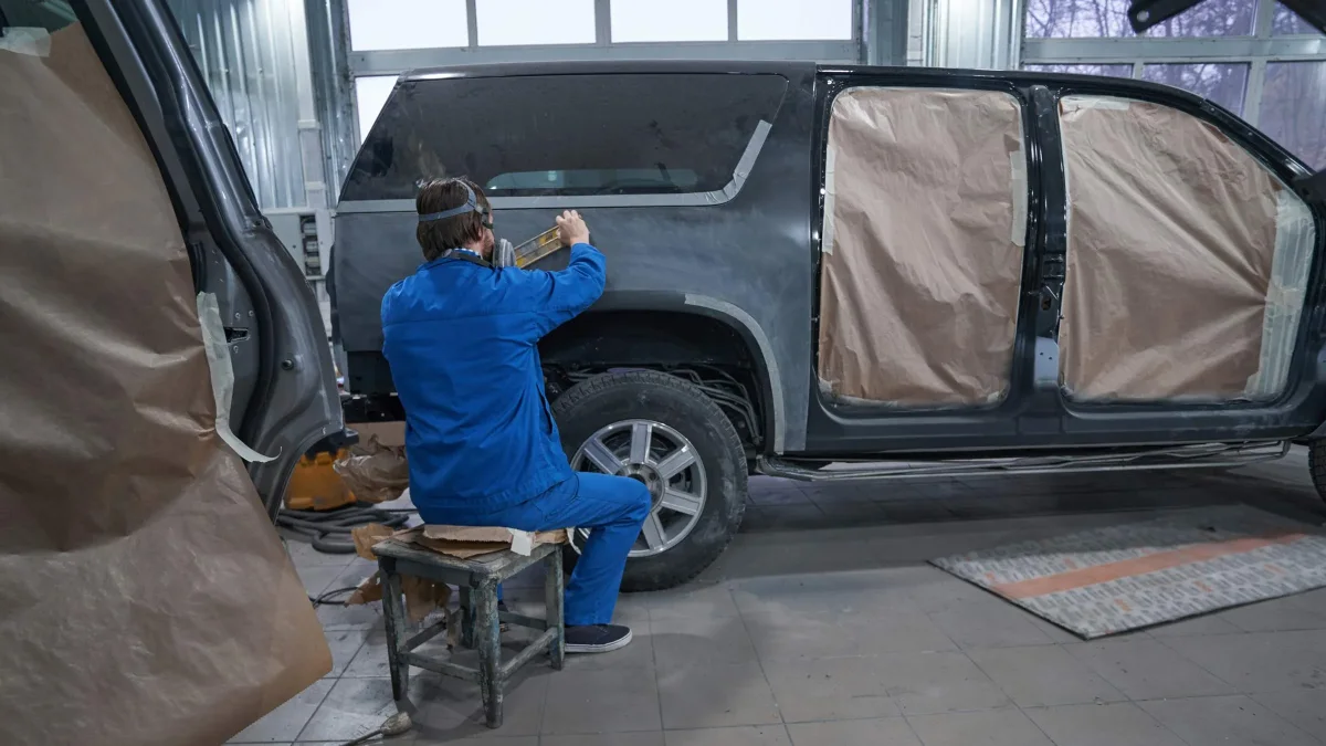 Fachgerechte Unfallinstandsetzung in der Carrosserie-Werkstatt